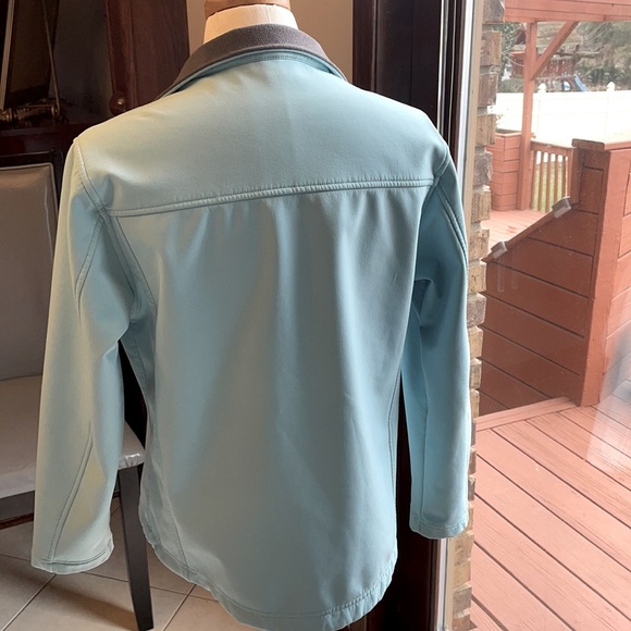 Women’s LANDS END weatherproof jacket size 6-8 Small / Fleece and nylon lining - Picture 2 of 10
